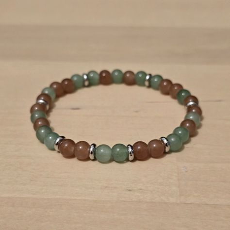 Camouflage Insprired Bracelet #creative #journey #bead #making #blog #bracelet #green #brown #homemade #DIY Bead Making, Homemade Diy, Green Brown, Camouflage, Bracelet, Beads, Green