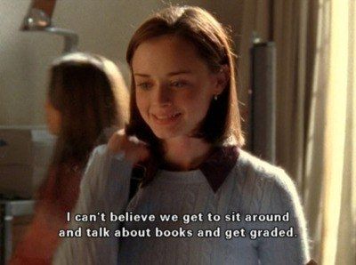 When you embrace your inner nerd: | Community Post: 16 Times "Gilmore Girls" Accurately Summed Up Life Amy Sherman Palladino, Books To Read Before You Die, Gilmore Girls Quotes, Baba Jaga, Gilmore Girl, English Major, Alexis Bledel, Spencer Hastings, I Love Cinema