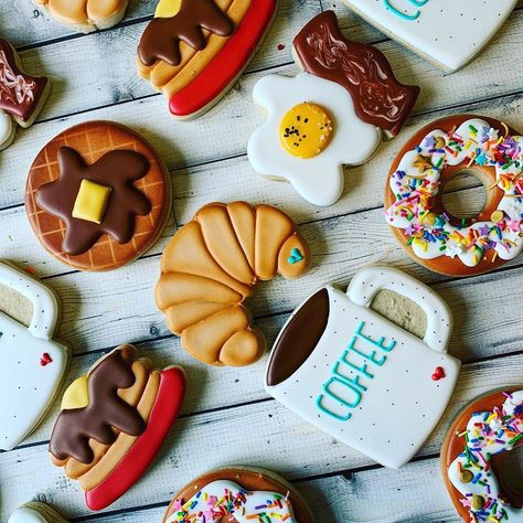 Erin Brankowitz (@luckygirlcookies) posted on Instagram: “One of my favorite sets from last year. Happy #nationalwaffleday !! #delawarecookies #delawarebakers #delaware #hockessin #pikecreek…” • Aug 24, 2020 at 8:25pm UTC Kids Garden Crafts, National Waffle Day, Garden Crafts For Kids, Kids Garden, Soap Ideas, Cocoa Cookies, Pancake Day, Desserts Menu, Fancy Cookies