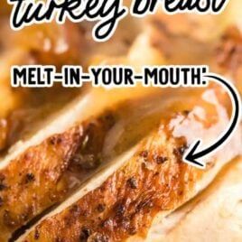 Dutch Oven Turkey Breast, Dutch Oven Turkey, Oven Turkey, Instant Pot Turkey Breast, Turkey Gravy From Drippings, Herbed Butter, Instant Pot Turkey, Oven Roasted Turkey, Turkey Breast Recipe