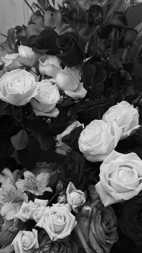 Widget Pics, Phone Widget, Gothic Wallpaper, Wallpaper Doodle, Black And White Flowers, Wallpaper Black, Black And White Wallpaper, Black And White Aesthetic, Aesthetic Pastel Wallpaper