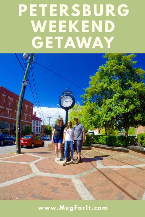 Petersburg, Virginia is your next charming weekend getaway! Petersburg Virginia, International Travel Tips, Writing Blog Posts, Travel Articles, Mom Kid, Mom Blogs, Budget Travel, International Travel, Hotel Reviews