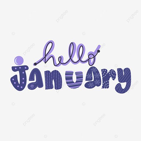 January Lettering, Hello January, Mandala Background, Hello December, Summer Backgrounds, Fun Texts, Cool Lettering, Text Art, Cute Texts