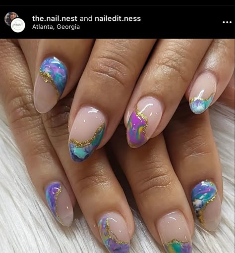 Marble Nail Design, Marble Nail Designs, Marble Nail, Purple Nail Designs, Cute Nail Art Designs, White Nail Art, Dope Nail Designs, Classy Acrylic Nails, Short Square Acrylic Nails