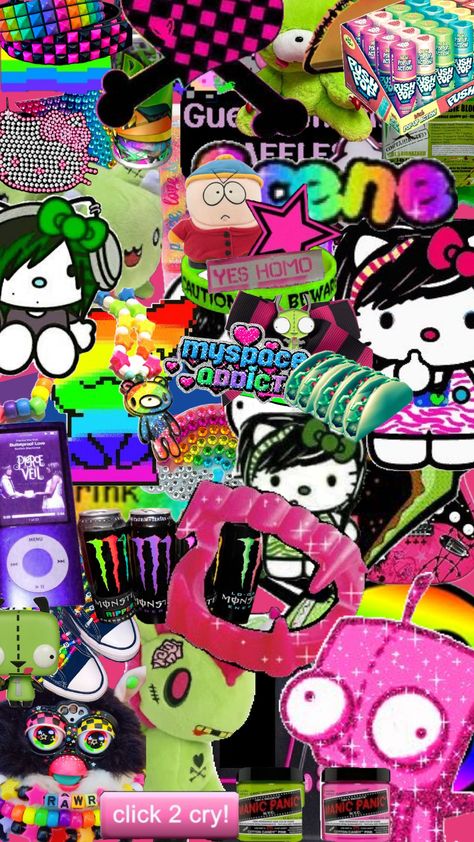 #scenekid #scene Scene Astethic, Scenecore Aesthetic, Scenecore Wallpaper, Scene Core Wallpaper, Y2k Scene, Scene Kandi, Scene Core, Scene Wallpaper, Scene Background