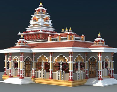 Check out new work on my @Behance portfolio: "Miniature Design" http://be.net/gallery/37920439/Miniature-Design Temple Architecture Design, Miniature Temple, Miniature Design, Indian Temple Architecture, India Architecture, Civil Engineering Design, Mandir Design, Ancient Indian Architecture, Temple Design For Home