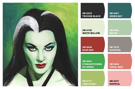 Frankenstein Color Palette, Horror Movie Scenes, Lime Rickey, Movie Color Palette, Work Calendar, Tales From The Crypt, Disney Colors, Design Brochure, Color Palette Generator