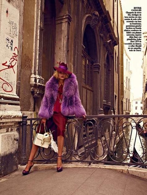 Mob Wife Fashion : Dolce Vita Mariano Vivanco, Wife Style, Natasha Poly, Diva Style, Fabulous Furs, Mob Wives, Vogue Spain, Mob Wife, Moda Chic