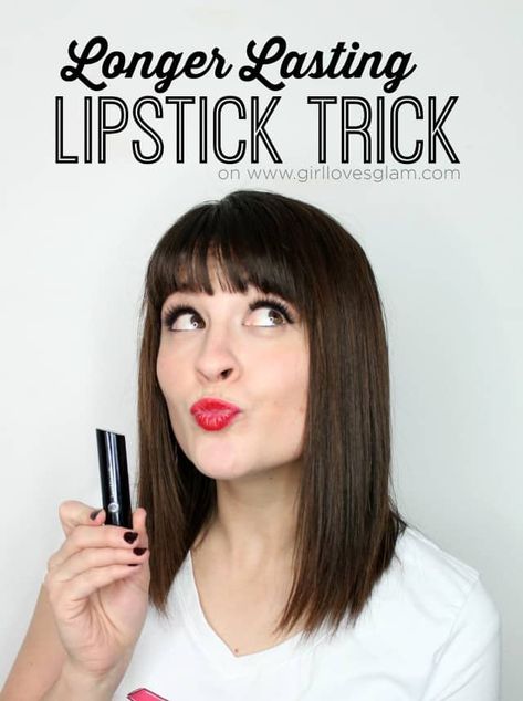 Simple trick for longer lasting lipstick that is easy and will totally change the way you put on your lipstick. Lipstick Tips, Apply Lipstick, Lipstick Hacks, Natural Hair Mask, Mom Things, Boost Hair Growth, How To Apply Lipstick, Long Lasting Lipstick, Bloggers To Follow