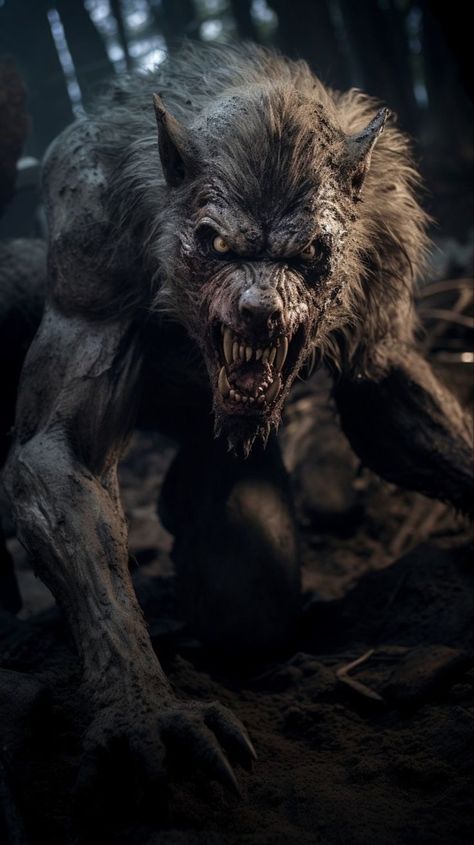 Old Wolf, Most Dangerous Animals, Monster Drawing, Werewolf Art, Vampires And Werewolves, Dangerous Animals, Fantasy Beasts, Classic Horror Movies, Universal Monsters