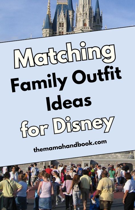 Make your first trip to Disney World extra special with Disney World matching family outfits. Choose fun Disney shirts for family and Disney family vacation shirts that are themed and perfect for matching outfits to wear to Disney World. Great for kids, moms, and dads, these family Disney outfits will complete your Disney vacation look! Disney World Family Outfits, Outfits To Wear To Disney World, Outfits To Wear To Disney, Family Disney Outfits, Wear To Disney World, First Trip To Disney, Disney World Birthday, Family Outfit Ideas, Disney Trip Outfits