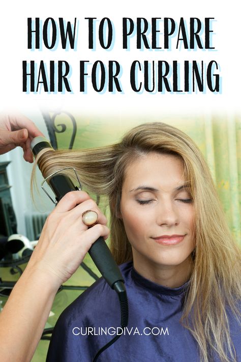 You’ll find different techniques on HOW to curl your hair. But most tend to focus more on the PROCESS  of curling the hair, rather than the process involved in the prep. To help you with this, I got some practical and useful tips that would help you prep your hair for curling like a pro and make your curls last longer. Curling Fine Hair, Hair Curling Techniques, Curling Techniques, Hair Styles For Dirty Hair Quick, Pin Straight Hair, Curling Straight Hair, Curl Your Hair, Hair Curling Tips, Barrel Curls