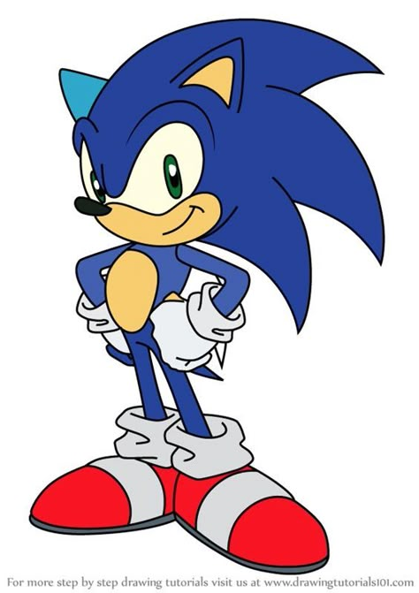 Draw Sonic, How To Draw Sonic, Hedgehog Drawing, Sonic Birthday Parties, Sonic Party, Sonic X, Disney Drawings Sketches, Sonic Birthday, Posca Art