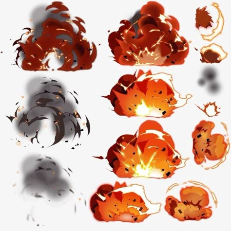 Explosion Drawing, Concept Art Tutorial, Super Powers Art, Magic Design, Animation Reference, Concept Art Drawing, Digital Painting Tutorials, Animation Design, Magic Art