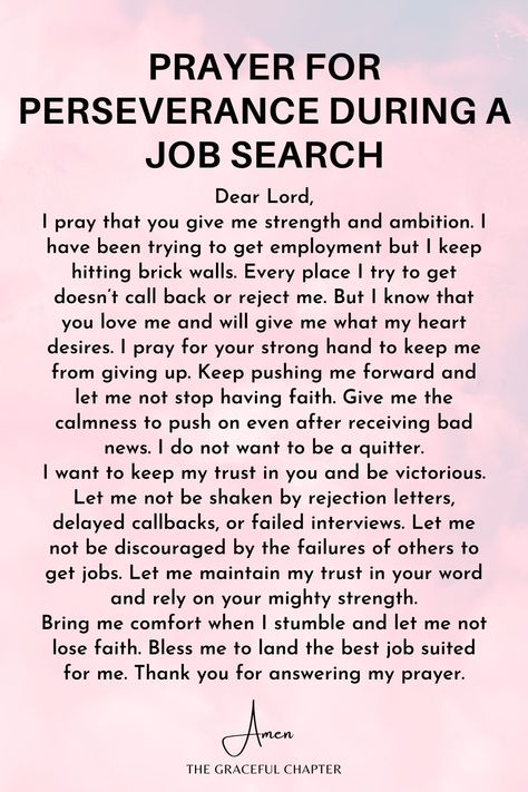 Prayers For A New Job, Prayer For A New Job, Interview Prayer, Employment Prayer, Prayer For A Job, Job 33, Past Exams, Prayers For Healing, Good Mental Health