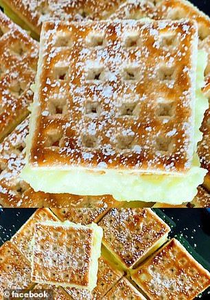 Easy Vanilla Slice, Australian Vanilla Slice Recipe, Vanilla Slice Recipe, Sweet Slices, Vanilla Pudding Recipes, Slice Recipes, Vanilla Slice, Vanilla Desserts, Brunch Foods