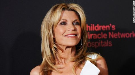 Vanna White 2014 | ... father of "Wheel of Fortune" star Vanna White was Puerto Rican White Hairstyle, Vanna White, Enchanted Island, Richest Celebrities, Hugh Hefner, Wheel Of Fortune, Dark Roots, Puerto Rican, Beautiful Family