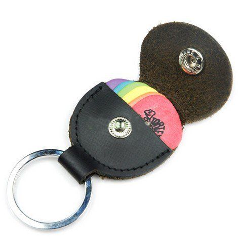 Guitar Keys, Pick Holder, Cheap Gifts, Guitar Picks, Gift Finder, Guitar Strap, Leather Keychain, Top Gifts, Guitar Pick