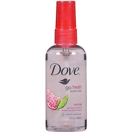 Dove Ultimate go fresh Body Mist, Revive: Pomegranate & Lemon Verbena 3 oz (89 ml), Yellow Olay Body Wash, Dove Go Fresh, Beauty Products You Need, Holy Grail Products, Lemon Verbena, Bath And Body Care, Hair Essentials, Body Care Routine, Body Skin Care Routine