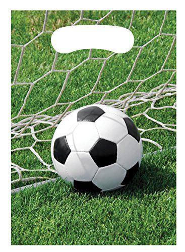 Soccer Fanatic Treat Bags 8 ct *** Want additional info? Click on the image. #20likes Football Party Bags, Soccer Treats, Favor Bags Birthday, Soccer Theme, Candy Games, Soccer Party, Loot Bags, Sports Party, Football Party