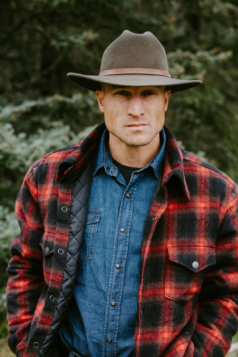 Men’s Hats, Stetson Hats Mens, Flannel Ideas, Mode Country, Western Workwear, Mens Cowboy Hats, Stetson Hats, Mens Outdoor Clothing, Mens Hats Fashion