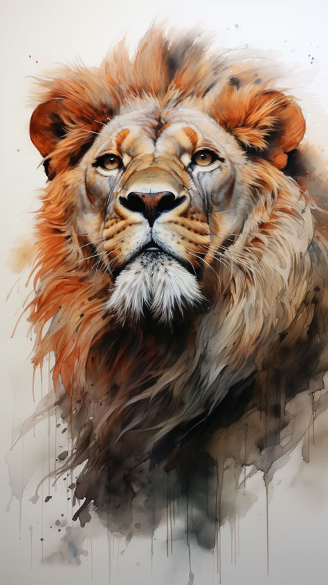 Lion portrait sketches in nature's realm, capturing jungle majesty. Lion Looking Up, Lion Growling, Lion Painting Acrylic, Lion With Wings, Lion Facts, Lion Eyes, Social Structure, Lion Sketch, Lion Portrait