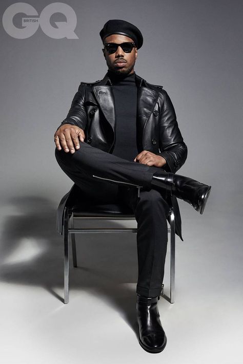 Black Panthers Movement, Michael Bakari Jordan, Mode Poses, Mens Photoshoot Poses, Black Panther Party, Black Panthers, Michael B Jordan, Men Photoshoot, Black Photography