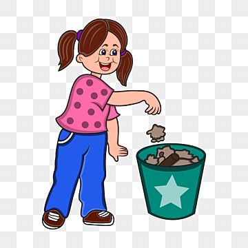 Tata Krama, Student Games, Student Cartoon, Map Background, Good Manners, Trash Bin, Trash Bag, Trash Bins, Image Photography