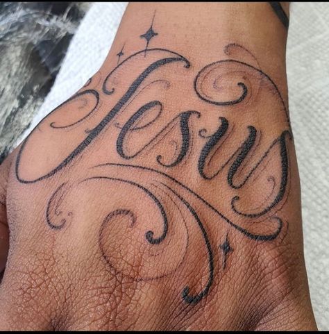 Jesus Name Tattoo, Tattoo Ideas Jesus, Tattoo Name, Jesus Tattoo, Jesus Name, Name Tattoo, Name Tattoos, Names Of Jesus, Tattoo Ideas