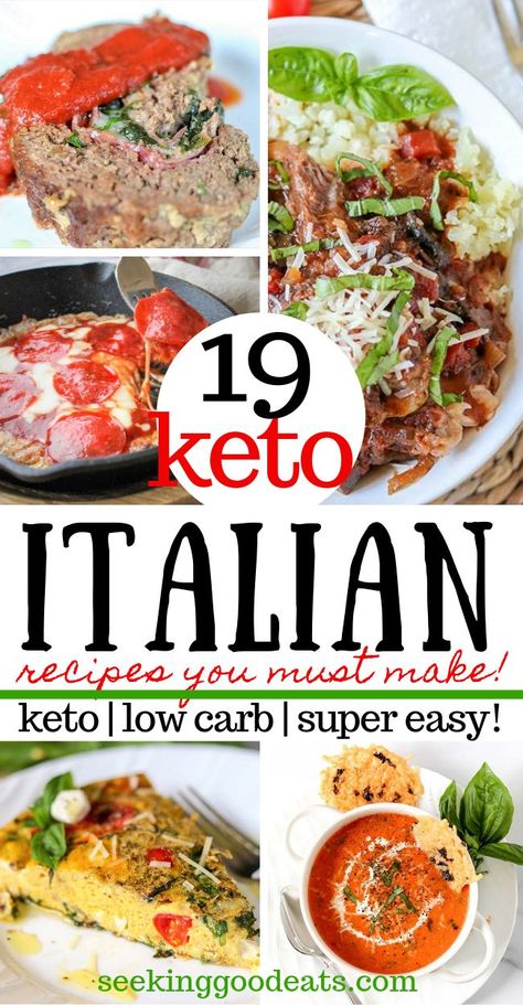 Low Carb Italian Recipes, Keto Italian Recipes, Low Carb Italian, Dinner Low Carb, Lasagna Stuffed Peppers, Keto Italian, Pizza Lasagna, Stuffed Meatloaf, Healthy Changes