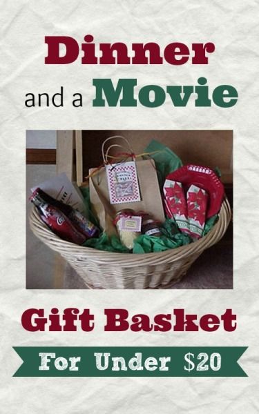 Make this gift basket for a couple in need of a date night. This page is about making a dinner and a movie gift basket. Dinner Gift Basket, Game Night Gift Basket, Family Movie Night Gift, Date Night Basket, Easy Gift Baskets, Movie Basket, Popcorn Gift Basket, Movie Basket Gift, Movie Night Basket