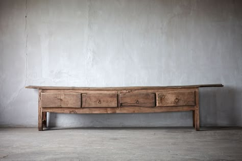 Wabi Sabi Sideboard, Sideboard Rustic, Wabi Sabi Furniture, Office In New York, Interior Design Office, Axel Vervoordt, Rustic Sideboard, Wabi Sabi Interior, Design Department