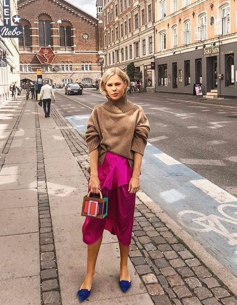 What Colours to Wear With the Brown Fashion Trend | Who What Wear UK Jessie Bush, October Fashion, Brown Outfit, Fashion People, Autumn Outfit, Mode Vintage, Mode Inspiration, Brown Fashion, Look Chic