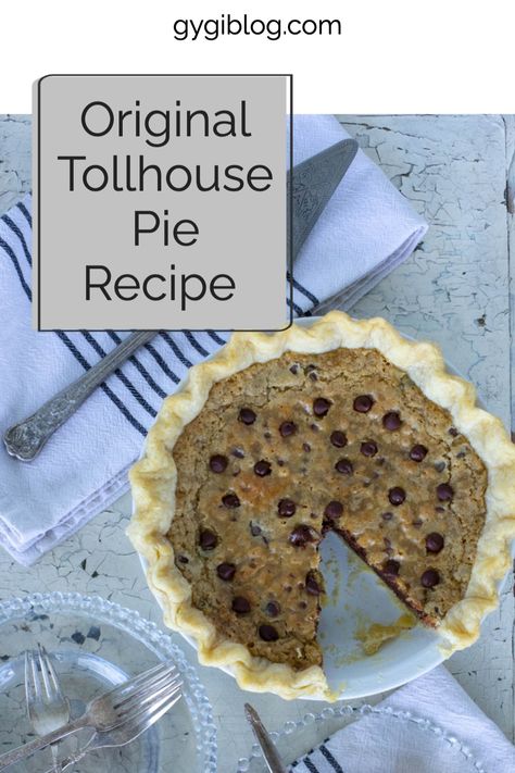 Original Tollhouse Pie Recipe | Tollhouse Pie Recipe | Original Tollhouse Pie | A Bountiful Kitchen Tollhouse Pie | Pie Recipe | Best Pie Recipe | Favorite Pie Recipe | Toll House Pie Recipe, Tollhouse Cookie Pie, Tollhouse Pie Recipe, Toll House Pie, Tollhouse Pie, Easy Chocolate Pie, A Bountiful Kitchen, Bountiful Kitchen, Tollhouse Cookies