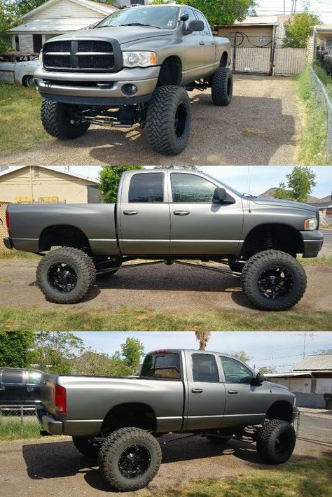 Dodge Trucks Lifted, Charcoal Grey Paint, Lifted Dodge, Lifted Trucks For Sale, Dodge Diesel Trucks, Dodge Diesel, Dodge 2500, Dodge Ram Pickup, Future Trucks