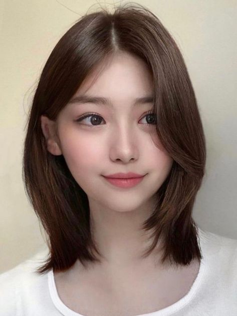 Hairstyles Ulzzang, Korean Pixie, Pop Hairstyles, Block Haircut, Korean Bob, Korean Perm, Bangs Undercut, Haircut Layered, Shaggy Cut