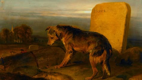 Landseer Dog, Edwin Landseer, King Pictures, Poor Dog, Canine Art, Paintings I Love, Oil Painting Reproductions, The Shepherd, Vintage Dog