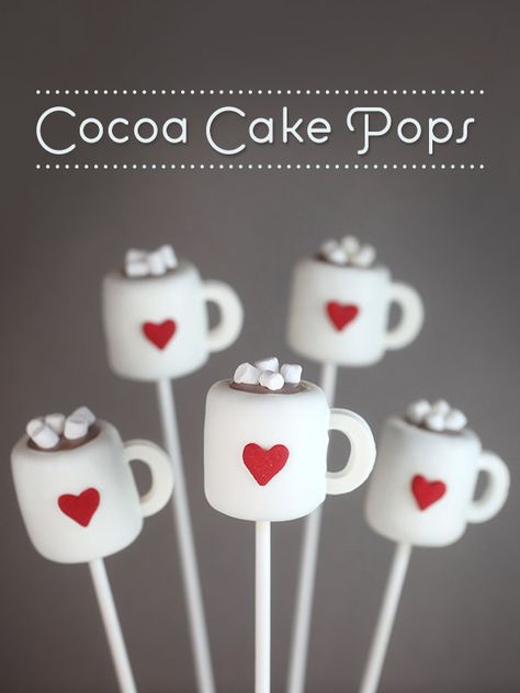 Cocoa Cake Pops - Bakerella Cake Pop Recipe Easy, Cake Pop Designs, Cocoa Cake, Halloween Decor Diy, Christmas Cake Pops, Cake Pops How To Make, Cake Pop Recipe, Diy Halloween Decor, Heart Cake