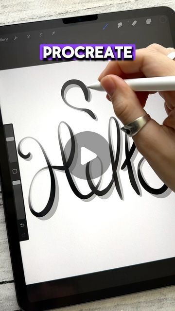 Tools for Procreate | Brushes for digital art on Instagram: "How to create this brush in Procreate?
You can also download a lot of cool lettering brushes in Tools for Procreate,link in bio" Font Styles Alphabet, Procreate Fonts, Instagram Fonts, Lettering Procreate, Procreate Tutorials, Free Handwriting, Instagram Font, Font Combo, Graphic Design Website