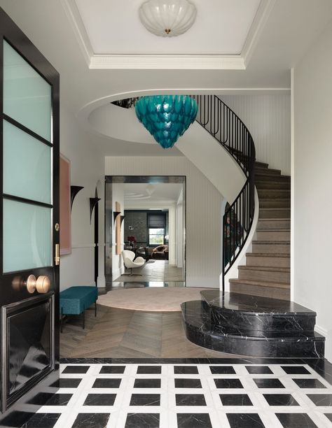 Greg Natale - Oatley House | Habitus Living Greg Natale, Minimal Color Palette, Kitchen Island Bench, Civil Engineering Design, Spiral Stairs, Bedroom Balcony, Pattern Play, Timber Flooring, Architectural Features