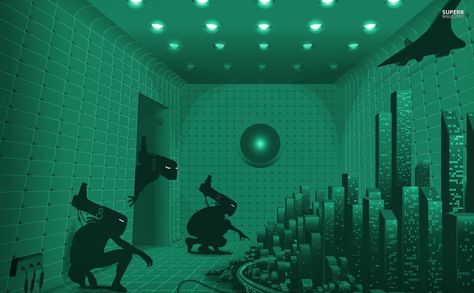 Strange experiment room HD Wallpaper Weird Art Wallpaper, Abstract Wallpapers, Windows Wallpaper, Desktop Wallpaper Art, Header Pictures, Alien Concept Art, Cool 3d, Cover Pics, Weird Art