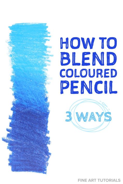 Find 3 ways to blend coloured pencils, using different techniques and mediums. With coloured pencils you can achieve a multitude of blended effects, with solvent, by using the burnishing technique and more! #coloredpencil #coloredpencilblend #howtoblendcoloredpencil #coloredpenciltechniques #coloredpenciltips #coloredpencildrawing #drawingtutorials #howtodraw #drawingbeginners #pencildrawing #coloredpenciltutorial Colored Pencil Lessons, Blending Colored Pencils, Colored Pencil Tutorial, Drawing Tutorials For Beginners, Craft Photography, Zen Doodle Art, Teaching Colors, Coloring Tips, Colored Pencil Techniques