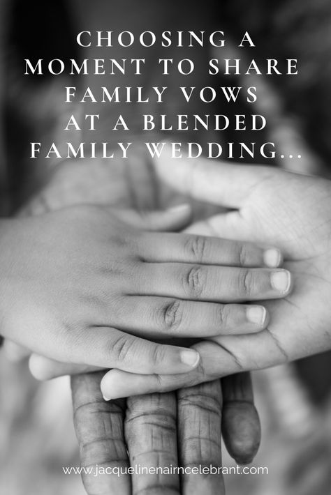 Mixed Family Wedding Ideas, Vows For Blended Families, Blending Two Families Wedding, Wedding Vows For Blended Families, Unity Ceremony For Blended Families, Step Parent Wedding Vows, Blended Family Wedding Gift Ideas, Wedding Script For Blended Family, Wedding Vows Blended Family