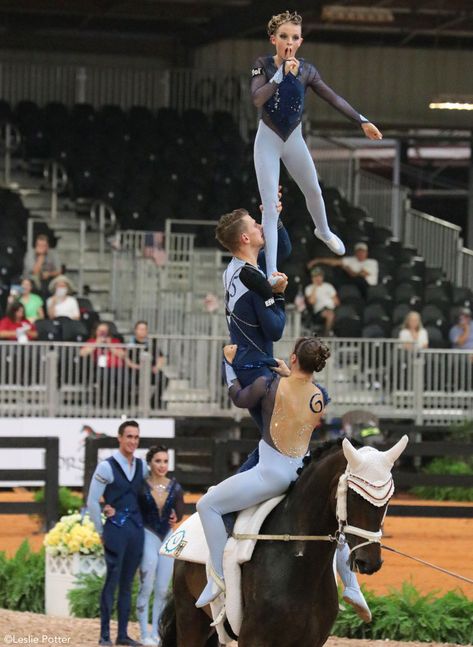 Vaulting Heats Up, and more from #Tryon2018 Vaulting Horses, Vaulting Equestrian, Stadium Jumping, Horse Vaulting, Cross Country Jumps, Trick Riding, Horse Riding Tips, Acrobatic Gymnastics, Types Of Horses