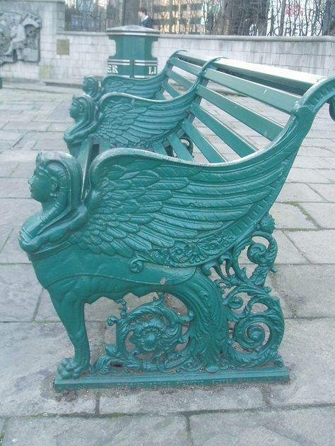 Decorative Bench, Turquoise Aesthetic, Birmingham England, Shades Of Turquoise, Aqua Turquoise, Sphynx, World Of Color, Aqua Green, Tiffany Blue