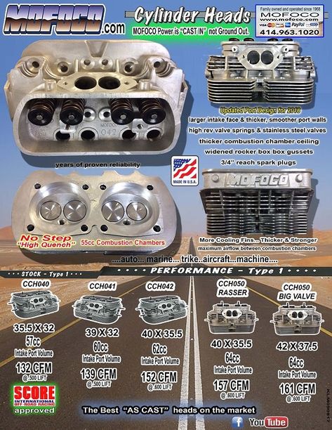 MOFOCO: VW Performance Heads, Rebuilt vw transmissions, air cooled vw engines, air cooled vw parts Vw Bug Restoration, Vw Turbo, Vw Performance, Vw Bug Exhaust, Vw Bug Speakers, Vw Bug Engine, Vw Wheels, Feathered Hair, Vw Dune Buggy