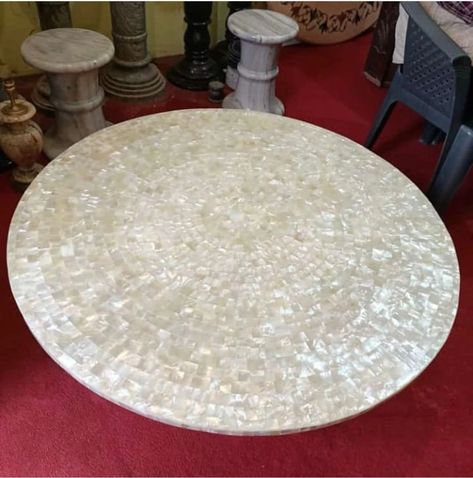 Mother Of Pearl Dining Table Top, Mother Of Pearl Table Top, Mother Of Pearl Dining Table, Mother Of Pearl Coffee Table, Mother Of Pearl Table, Marble Round Coffee Table, Table Restaurant, Coffee Table Top, Balcony Bedroom