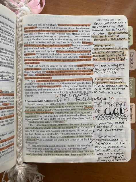 Genesis Highlighting, Book Of Genesis Bible Study Notes, Bible Journaling Highlighting Key, Bible Study Outfit Ideas, Genesis 3 Bible Journaling, Bible Annotations Key, Genesis Bible Journaling Notes, Genesis Journaling, Genesis Bible Journaling