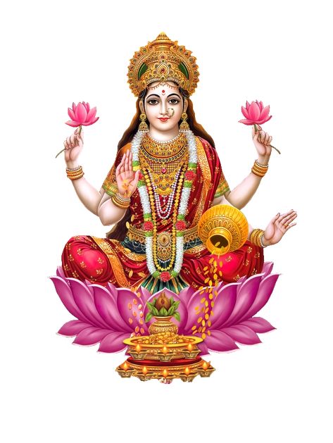 God Pics, Sanatana Dharma, Goddess Durga, Lakshmi Images, Hindu Mythology, Goddess Lakshmi, Lord Vishnu, Durga Goddess, God Illustrations