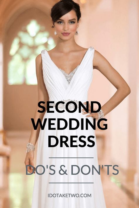 second wedding dress dos and donts                                                                                                                                                                                 More 2nd Marriage Wedding Dress, Wedding Dresses Second Marriage, Wedding Dress Over 40, Older Bride Dresses, Older Bride Wedding Dress, Second Wedding Dress, 2nd Wedding Dresses, Second Wedding Dresses, Second Wedding